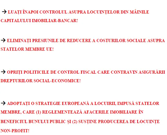 Europarlamentare. Vreți să fiți utili? Propuneți o locuire accesibilă pentru toți!