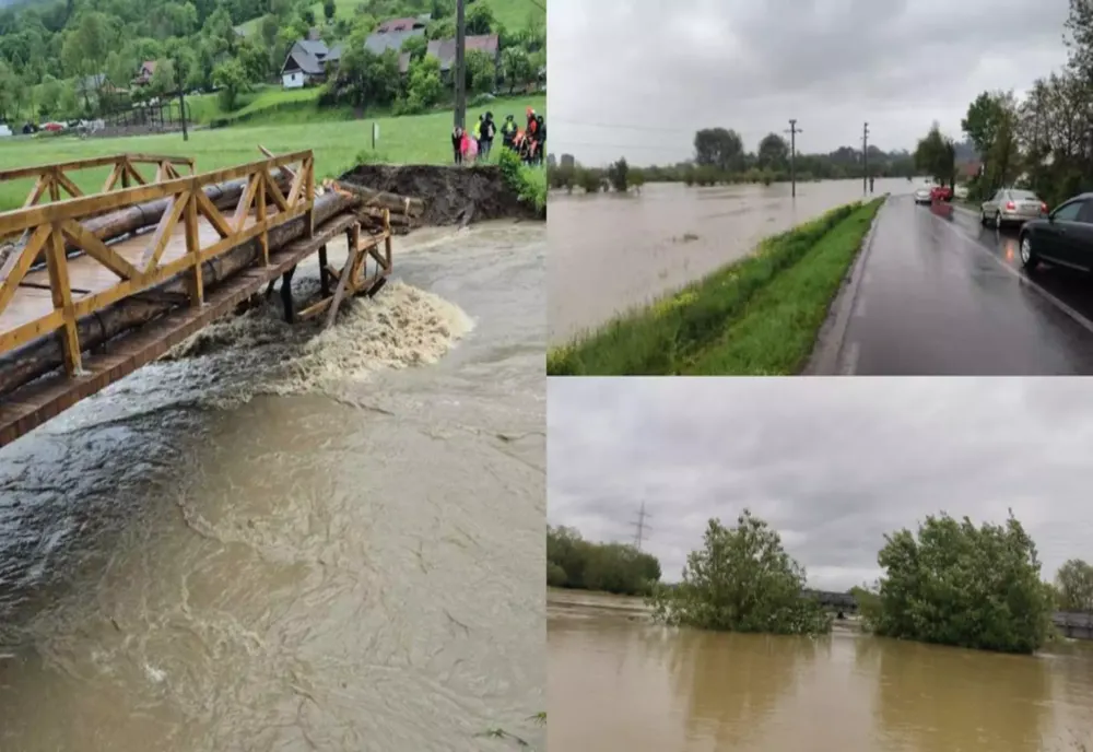  IGSU: Vremea nefavorabilă a provocat probleme în trafic și inundații în 18 localități
