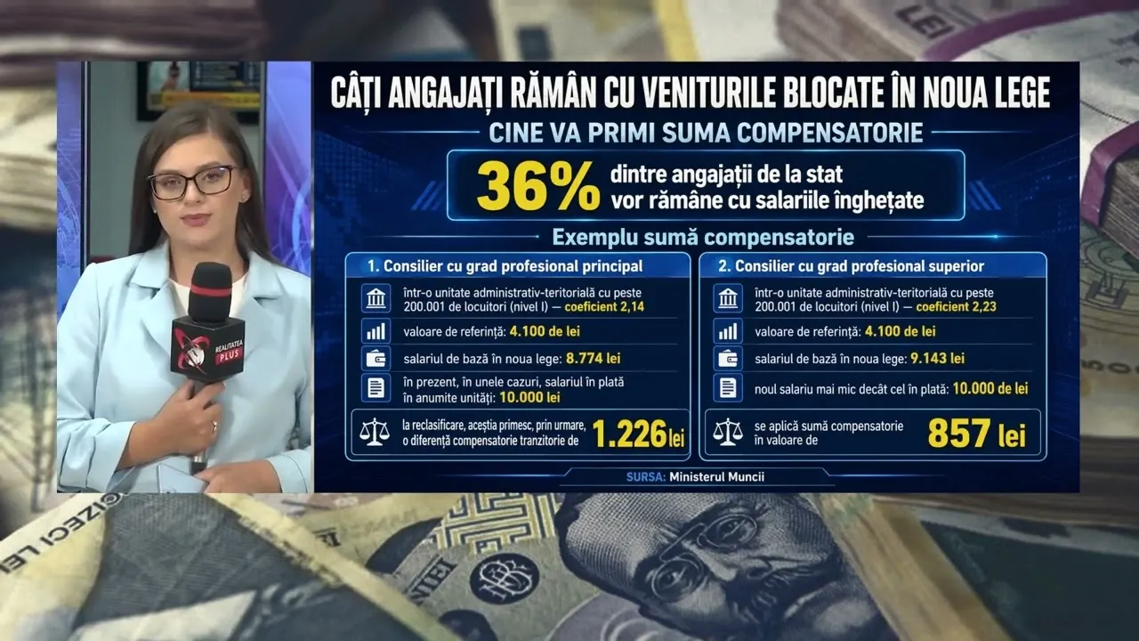 EXCLUSIV | Ministerul Muncii îngheață veniturile a 36% dintre angajații de la stat pentru 5 ani!