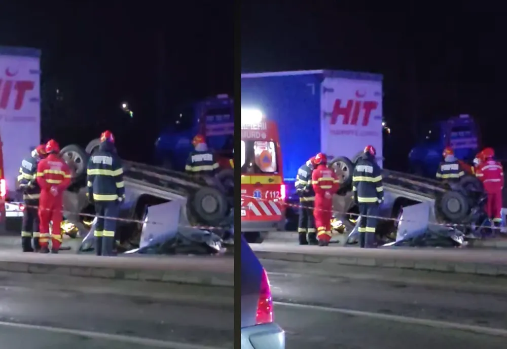 Șofer de 71 de ani, mort după ce s‑a răsturnat cu mașina pe Centura Capitalei