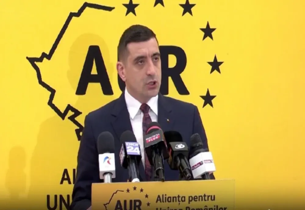 George Simion anunță că AUR nu votează Guvernul Veștea: „Nu va beneficia de susținerea parlamentarilor AUR”