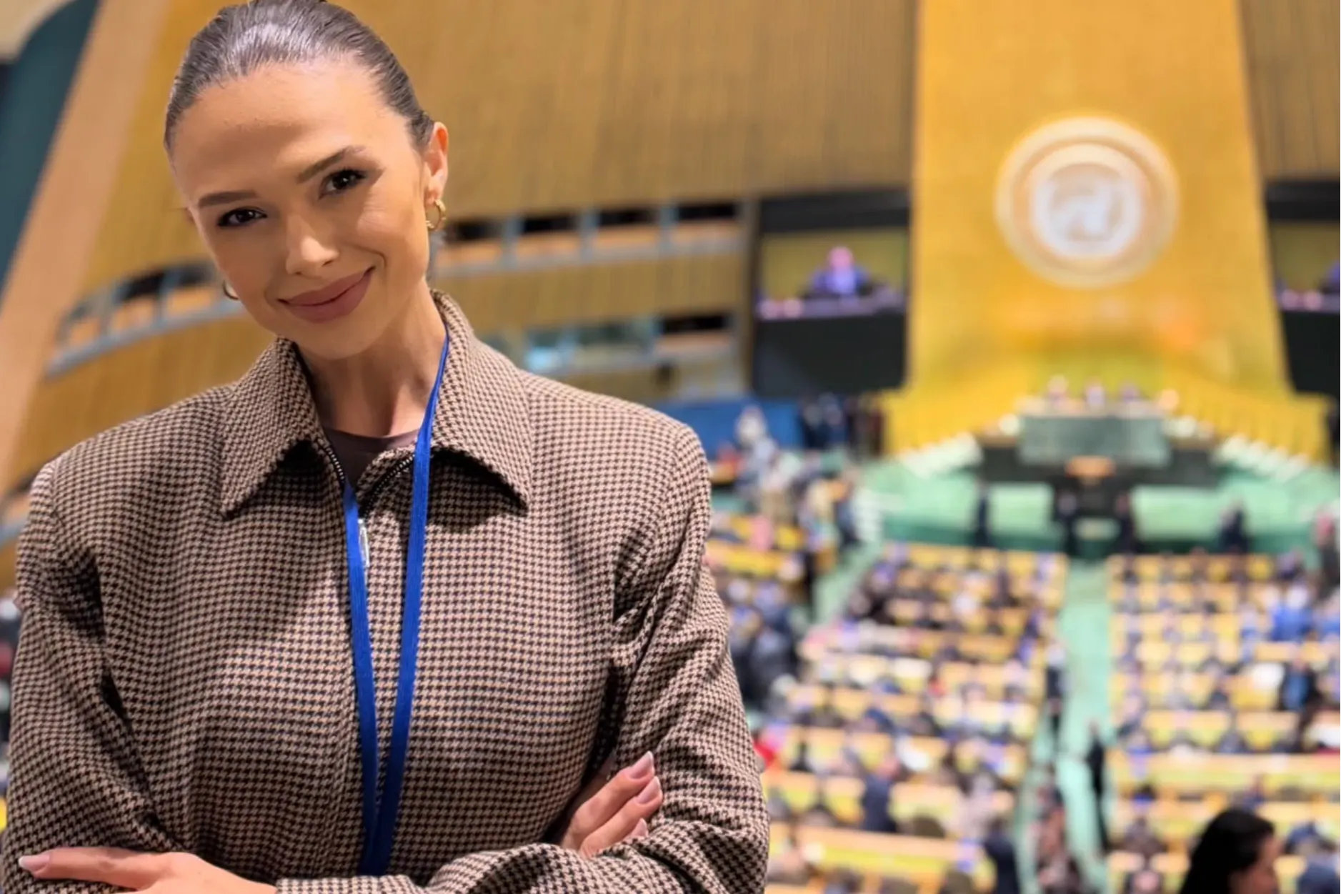 Ana Maria Pacuraru, transmisiune de la discursul lui Trump la ONU