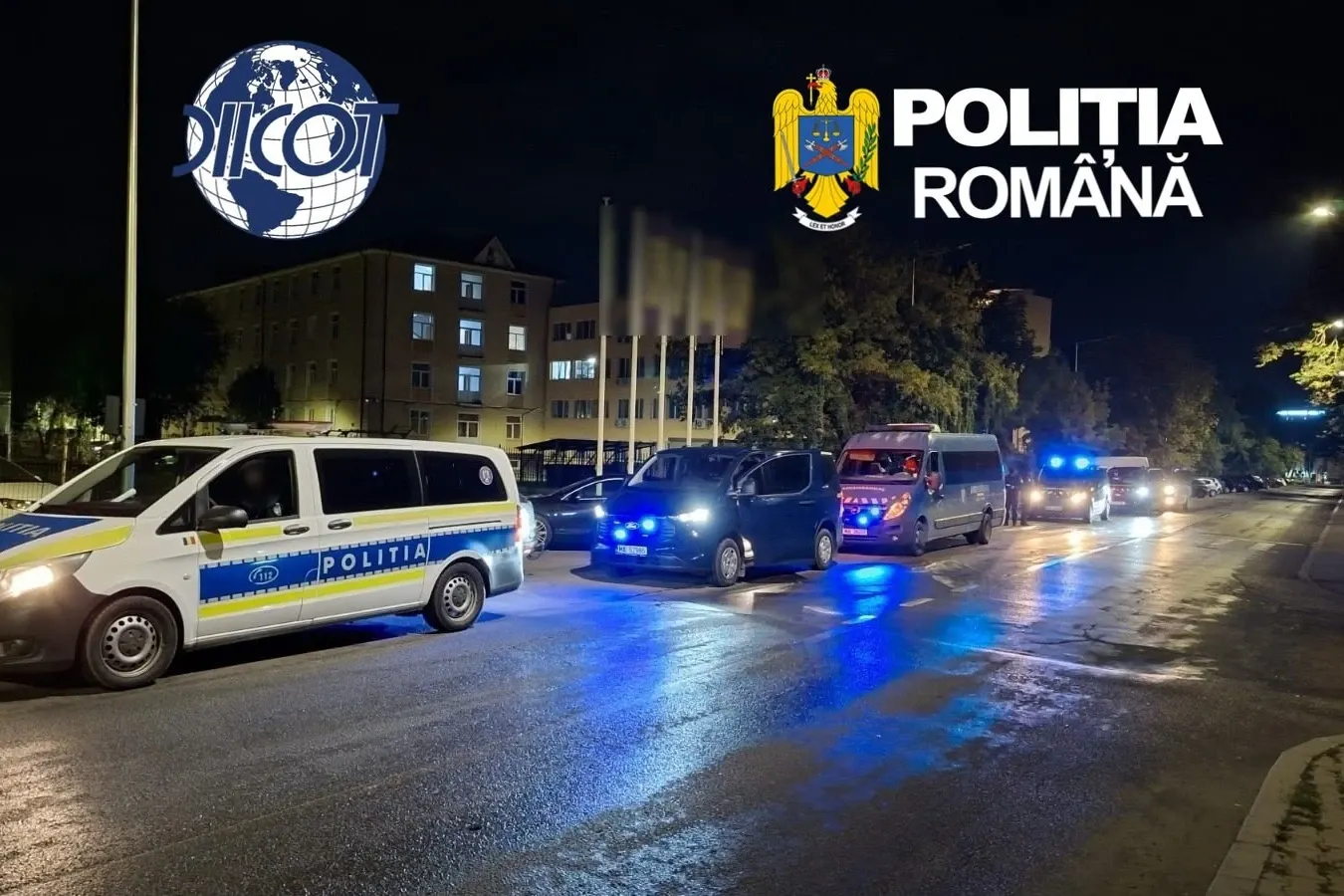 Percheziții DIICOT în 6 județe și București