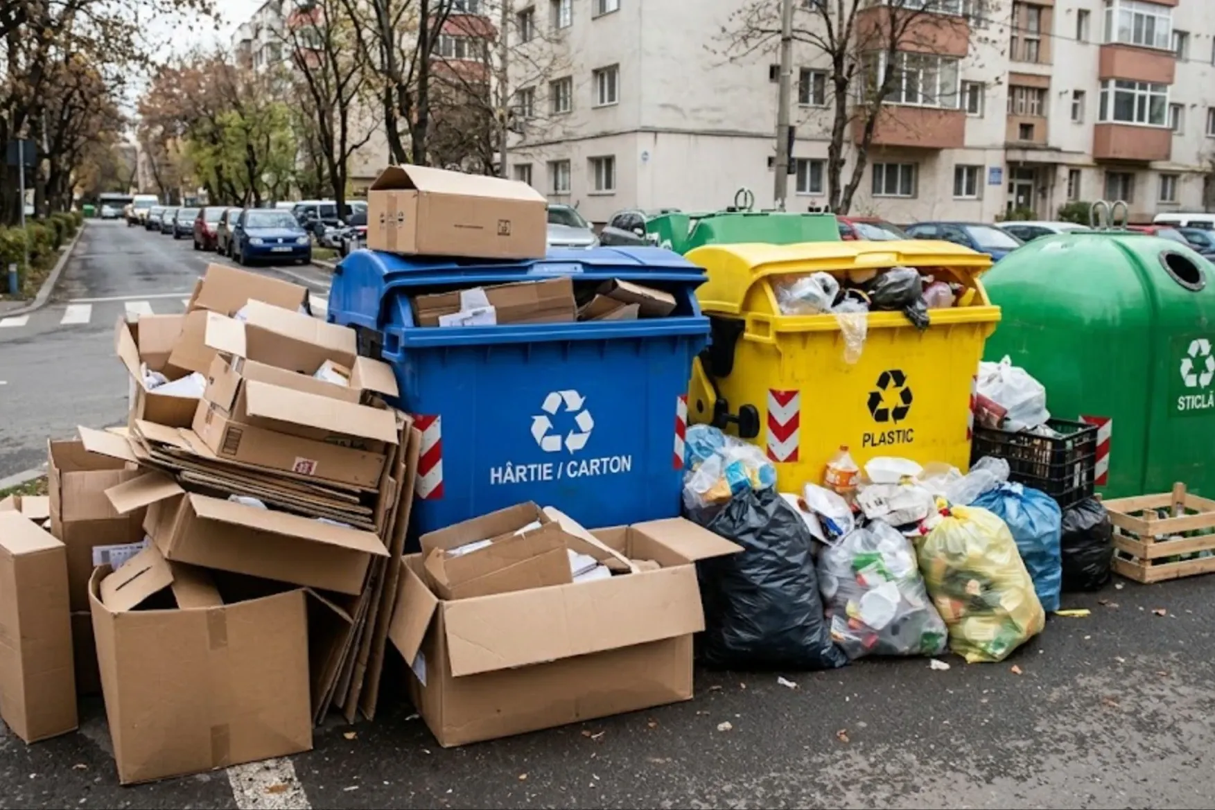 Milioane de tone de gunoi generate în UE