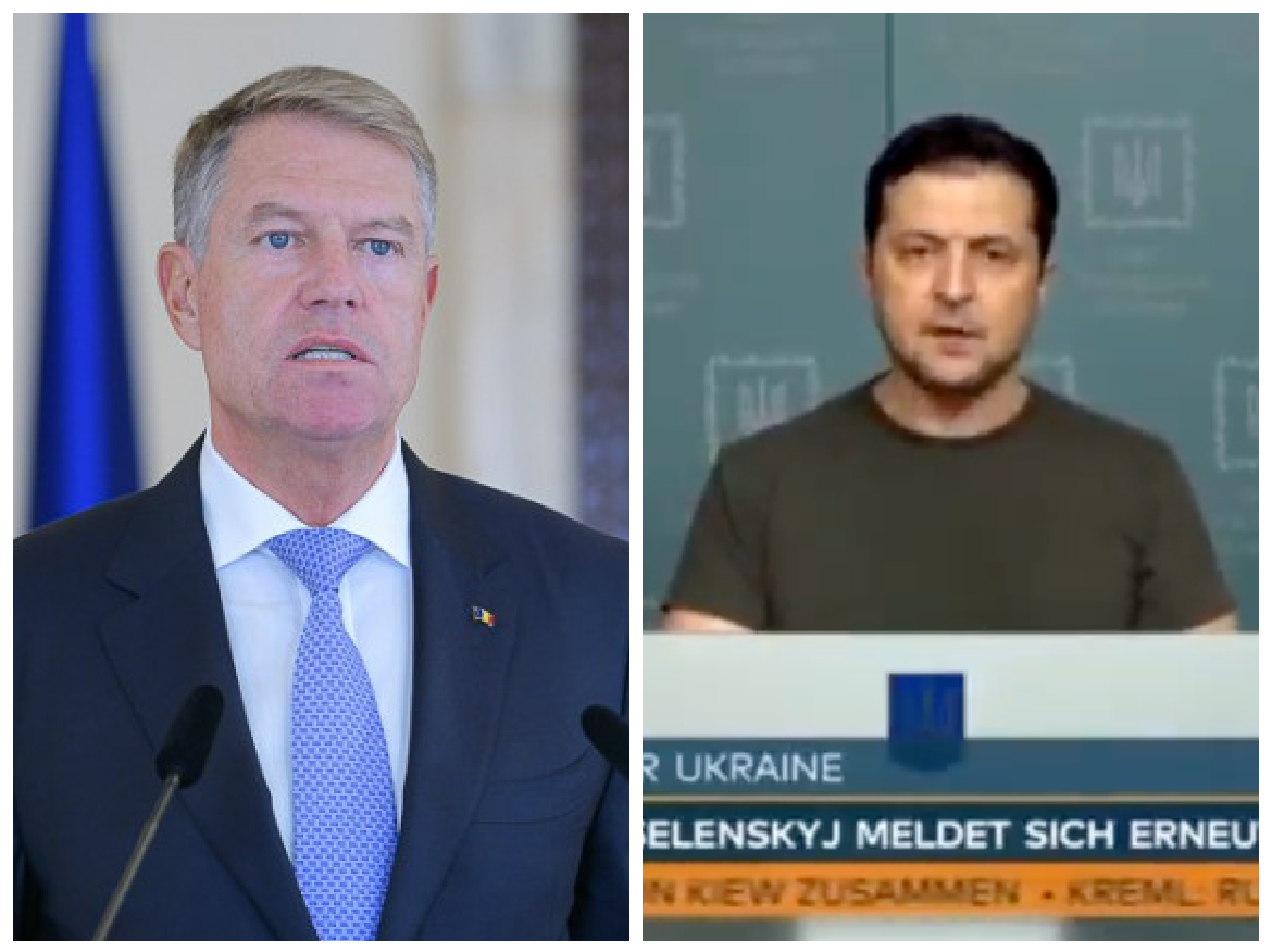 Erou Zelensky mulțumește României. ”Sunt recunoscător președintelui Iohannis pentru sprijinul aderării la UE”